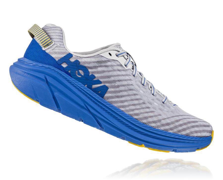 Chaussure Running Hoka One One Rincon Homme - Grise/Bleu - MDJ-073485